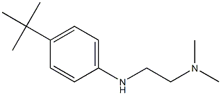 {2-[(4-tert-butylphenyl)amino]ethyl}dimethylamine Struktur