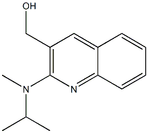 {2-[methyl(propan-2-yl)amino]quinolin-3-yl}methanol Struktur