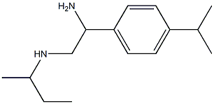 {2-amino-2-[4-(propan-2-yl)phenyl]ethyl}(methyl)propan-2-ylamine Struktur