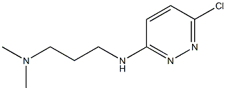 {3-[(6-chloropyridazin-3-yl)amino]propyl}dimethylamine Struktur