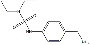 {4-[(diethylsulfamoyl)amino]phenyl}methanamine Struktur