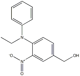 {4-[ethyl(phenyl)amino]-3-nitrophenyl}methanol Struktur