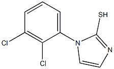 1-(2,3-dichlorophenyl)-1H-imidazole-2-thiol Struktur