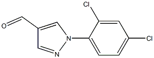 1-(2,4-dichlorophenyl)-1H-pyrazole-4-carbaldehyde Struktur