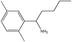 1-(2,5-dimethylphenyl)pentan-1-amine Struktur