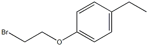 1-(2-bromoethoxy)-4-ethylbenzene Struktur