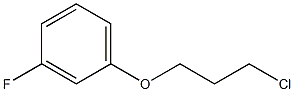 1-(3-chloropropoxy)-3-fluorobenzene Struktur