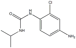 1-(4-amino-2-chlorophenyl)-3-propan-2-ylurea Struktur