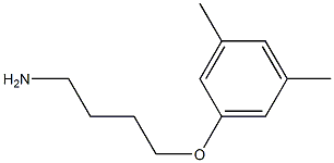 1-(4-aminobutoxy)-3,5-dimethylbenzene Struktur