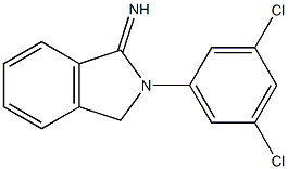 2-(3,5-dichlorophenyl)-2,3-dihydro-1H-isoindol-1-imine Struktur