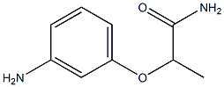 2-(3-aminophenoxy)propanamide Struktur