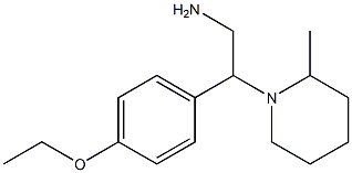 2-(4-ethoxyphenyl)-2-(2-methylpiperidin-1-yl)ethanamine Struktur