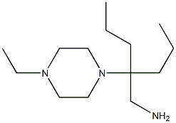 2-(4-ethylpiperazin-1-yl)-2-propylpentan-1-amine Struktur