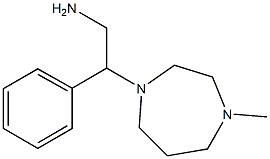 2-(4-methyl-1,4-diazepan-1-yl)-2-phenylethan-1-amine Struktur