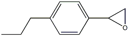 2-(4-propylphenyl)oxirane Struktur