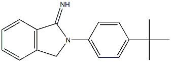 2-(4-tert-butylphenyl)-2,3-dihydro-1H-isoindol-1-imine Struktur