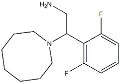 2-(azocan-1-yl)-2-(2,6-difluorophenyl)ethan-1-amine Struktur