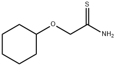 2-(cyclohexyloxy)ethanethioamide Struktur