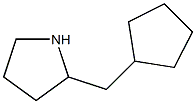 2-(cyclopentylmethyl)pyrrolidine Struktur