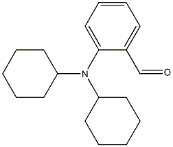 2-(dicyclohexylamino)benzaldehyde Struktur