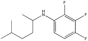 2,3,4-trifluoro-N-(5-methylhexan-2-yl)aniline Struktur