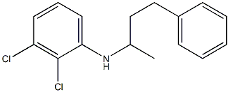 2,3-dichloro-N-(4-phenylbutan-2-yl)aniline Struktur