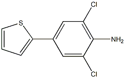 2,6-dichloro-4-thien-2-ylaniline Struktur