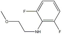 2,6-difluoro-N-(2-methoxyethyl)aniline Struktur