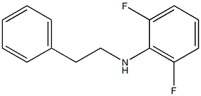 2,6-difluoro-N-(2-phenylethyl)aniline Struktur