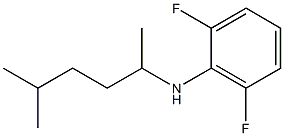 2,6-difluoro-N-(5-methylhexan-2-yl)aniline Struktur