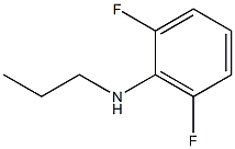 2,6-difluoro-N-propylaniline Struktur