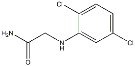 2-[(2,5-dichlorophenyl)amino]acetamide Struktur