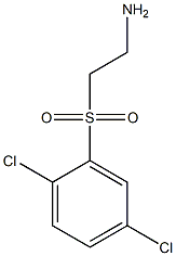 2-[(2,5-dichlorophenyl)sulfonyl]ethanamine Struktur