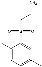 2-[(2,5-dimethylphenyl)sulfonyl]ethanamine Struktur