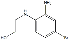 2-[(2-amino-4-bromophenyl)amino]ethan-1-ol Struktur