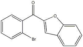 2-[(2-bromophenyl)carbonyl]-1-benzofuran Struktur