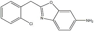 2-[(2-chlorophenyl)methyl]-1,3-benzoxazol-6-amine Struktur