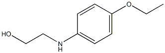 2-[(4-ethoxyphenyl)amino]ethan-1-ol Struktur