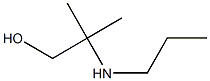 2-methyl-2-(propylamino)propan-1-ol Struktur