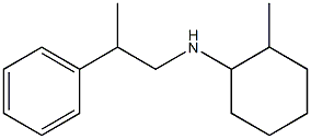 2-methyl-N-(2-phenylpropyl)cyclohexan-1-amine Struktur