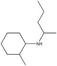 2-methyl-N-(pentan-2-yl)cyclohexan-1-amine Struktur