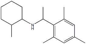 2-methyl-N-[1-(2,4,6-trimethylphenyl)ethyl]cyclohexan-1-amine Struktur