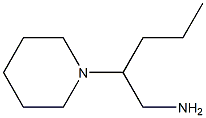 2-piperidin-1-ylpentan-1-amine Struktur