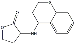 3-(3,4-dihydro-2H-1-benzothiopyran-4-ylamino)oxolan-2-one Struktur