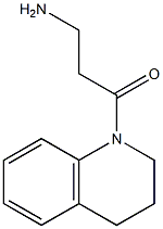 3-(3,4-dihydroquinolin-1(2H)-yl)-3-oxopropan-1-amine Struktur