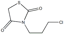 3-(3-chloropropyl)-1,3-thiazolidine-2,4-dione Struktur