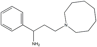 3-(azocan-1-yl)-1-phenylpropan-1-amine Struktur