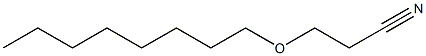 3-(octyloxy)propanenitrile Struktur