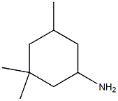 3,3,5-trimethylcyclohexan-1-amine Struktur