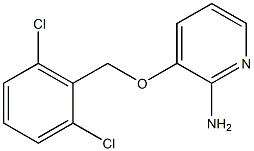 3-[(2,6-dichlorophenyl)methoxy]pyridin-2-amine Struktur